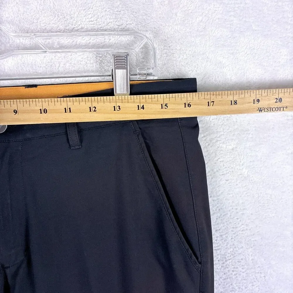 Macade Pants Mens 32x34 Black Performance Stretch Slim Fit Golf Preppy Outdoors